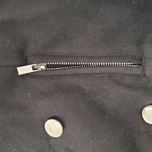 H&M Black Coat - Picture 3 of 6